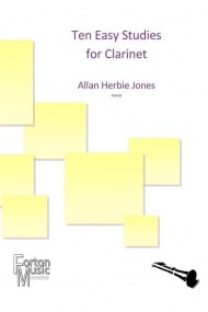 Jones: 10 Easy Studies for Clarinet published by Forton