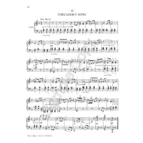 Bizet: The Silhouette Series for Piano published by Forsyth