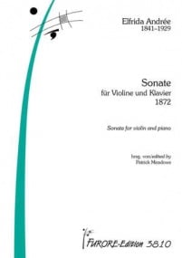 Andree: Sonate for Violin published by Furore