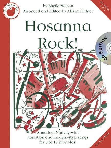 Wilson: Hosannah Rock! published by Golden Apple (Book & CD)