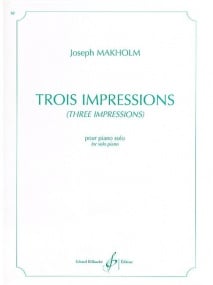 Makholm: Trois Impressions for Piano published by Billaudot