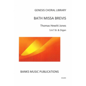 Hewitt Jones: Bath Missa Brevis SATB published by Banks
