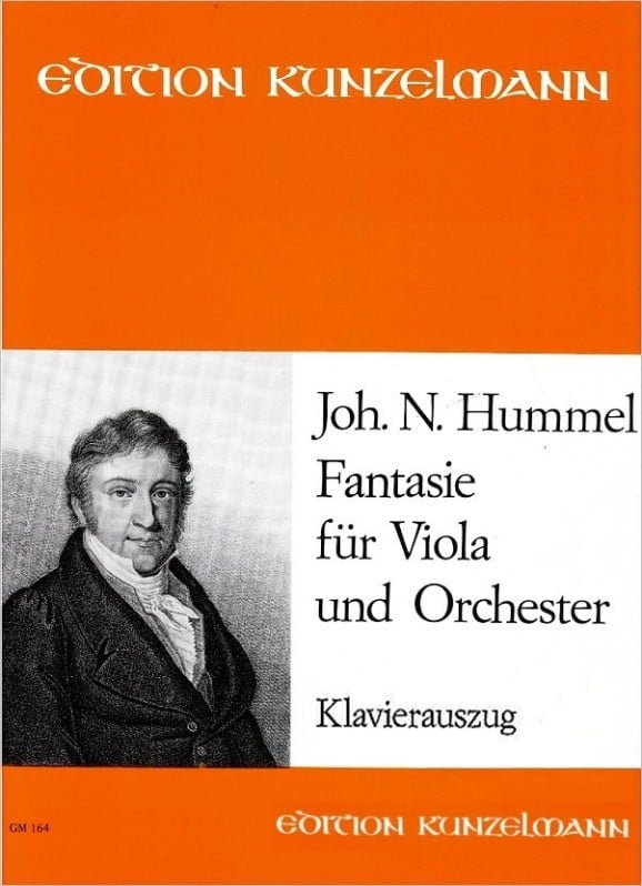 Hummel: Fantasy for Viola published by Kunzelmann