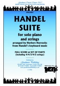 Handel: Handel Suite (Horrocks) Orchestral Set published by Goodmusic