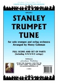 Stanley: Trumpet Tune (Coleman) Orchestral Set published by Goodmusic