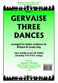 Gervaise: Three Dances (arr.Ling) Orchestral Set published by Goodmusic