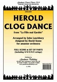 Herold: Clog Dance (Stone) Orchestral Set published by Goodmusic