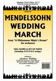 Mendelssohn: Wedding March Orchestral Set published by Goodmusic