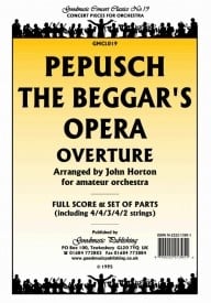 Pepusch: Beggars Opera Overture Orchestral Set published by Goodmusic