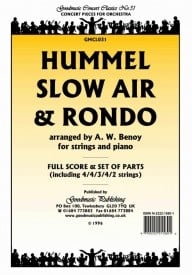 Hummel: Slow Air and Rondo (Benoy) Orchestral Set published by Goodmusic