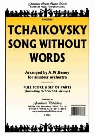 Tchaikovsky: Song Without Words (Benoy) Orchestral Set published by Goodmusic