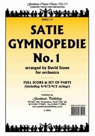Satie: Gymnopedie No.1 (arr.Stone) Orchestral Set published by Goodmusic