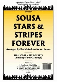 Sousa: Stars & Stripes (arr Andrew) Orchestral Set published by Goodmusic