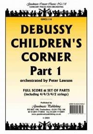 Debussy: Children's Corner (Lawson) Pt1 Orchestral Set published by Goodmusic