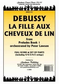 Debussy: La Fille Aux Cheveux De Lin Orchestral Set published by Goodmusic