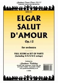 Elgar: Salut d'Amour Orchestral Set published by Goodmusic
