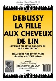 Debussy: La Fille aux Cheveux de Lin Orchestral Set published by Goodmusic
