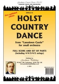Holst: Country Dance Orchestral Set published by Goodmusic
