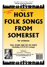 Holst: Folk Songs from Somerset Orchestral Set published by Goodmusic