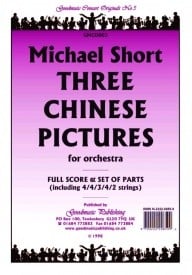 Short: Three Chinese Pictures Orchestral Set published by Goodmusic