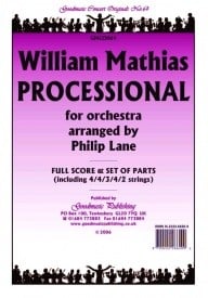 Mathias: Processional (arr.Lane) Orchestral Set published by Goodmusic