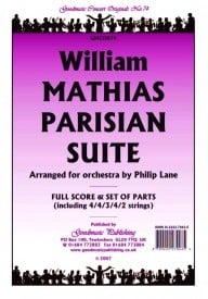 Mathias: Parisian Suite (arr.Lane) Orchestral Set published by Goodmusic