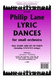 Lane: Lyric Dances Orchestral Set published by Goodmusic