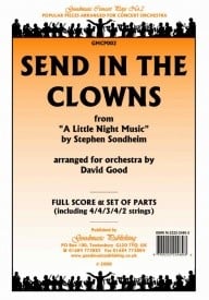 Sondheim: Send in the Clowns (arr.Good) Orchestral Set published by Goodmusic