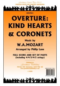 Mozart: Kind Hearts & Coronets (arr.Lane) Orchestral Set published by Goodmusic