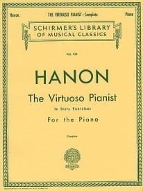 Hanon: Virtuoso Pianist Complete published by Schirmer