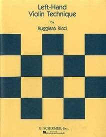 Ricci: Left Hand Violin Technique published by Schirmer