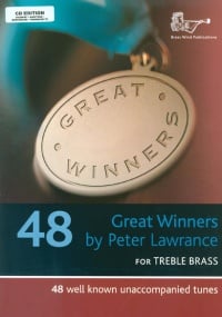 Great Winners for Treble Brass published by Brasswind (Book & CD)