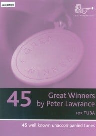 Great Winners for Tuba (Bass Clef) published by Brasswind (Book & CD)
