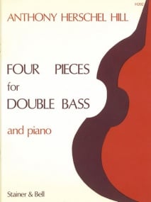 Hill: Four pieces for Double Bass published by Stainer & Bell
