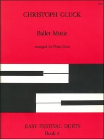 Gluck: Ballet Music arr for Piano Duet published by Stainer & Bell
