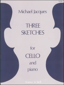 Jacques: 3 Sketches for Cello published by Stainer and Bell