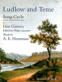 Gurney: Ludlow and Teme for Tenor Voice published by Stainer & Bell (Piano Part)