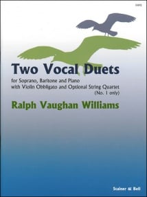 Vaughan Williams: Two Vocal Duets published by Stainer and Bell