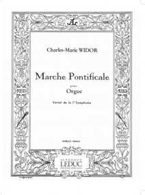 Widor: Marche Pontificale for Organ published by Hamelle