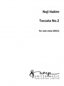 Hakim: Toccata No 2 for Viola published by UMP
