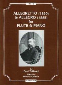 Taffanel: Allegretto and Allegro (1885) for Flute published by Hunt
