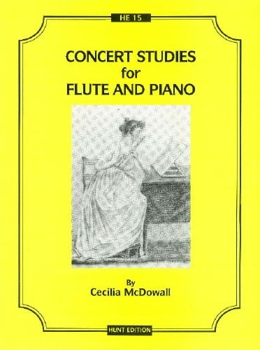 McDowell: Three Concert Studies for Flute published by Hunt