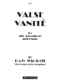 Wiedoeft: Valse Vanite for Saxophone published by Hunt