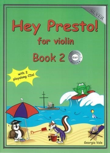 Hey Presto! for Violin Book 2 (Silver) with 2 CDs