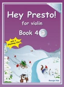 Hey Presto! for Violin Book 4 (Platinum) with 2 CDs