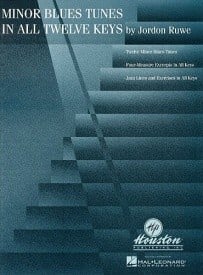 Minor Blues Tunes In All Twelve Keys for Piano by Ruwe published by Hal Leonard