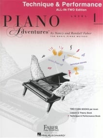 Piano Adventures All-In-Two: Technique & Performance Level 1