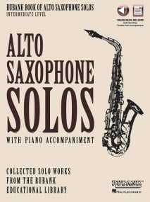 Rubank Book of Alto Saxophone Solos - Intermediate (Book/Online Audio)