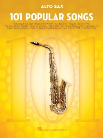 101 Popular Solos for Alto Sax published by Hal Leonard