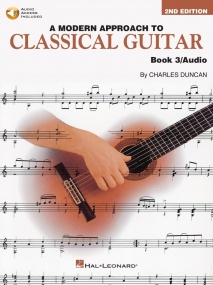 A Modern Approach To Classical Guitar 3 published by Hal Leonard (Book/Online Audio)